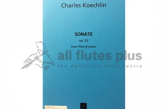 Koechlin Sonata Op 52 for Flute and Piano