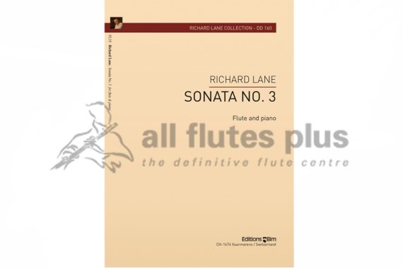 Lane Sonata No 3 for Flute and Piano