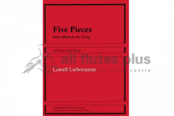 Liebermann Album for the Young for Flute and Piano