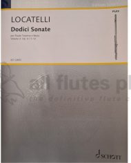 Locatelli Dodici Sonata Op II 1-6-Flute and Basso Continuo