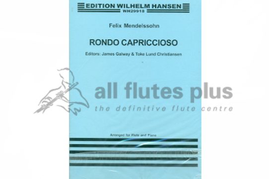 Mendelssohn Rondo Capriccioso for Flute and Piano