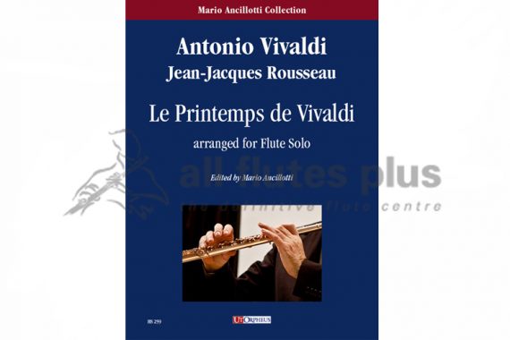 Vivaldi Le Printemps de Vivaldi-Flute Solo-UT Orpheus