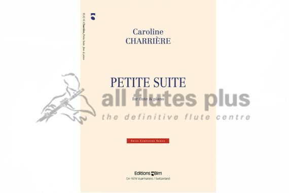 Charriere Petite Suite-Flute and Piano-Editions Bim