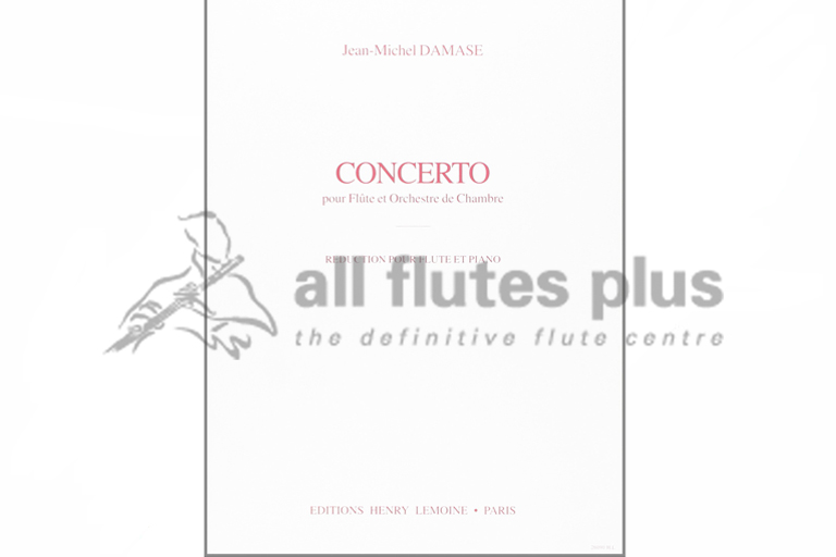 Damase Concerto for Flute and Piano
