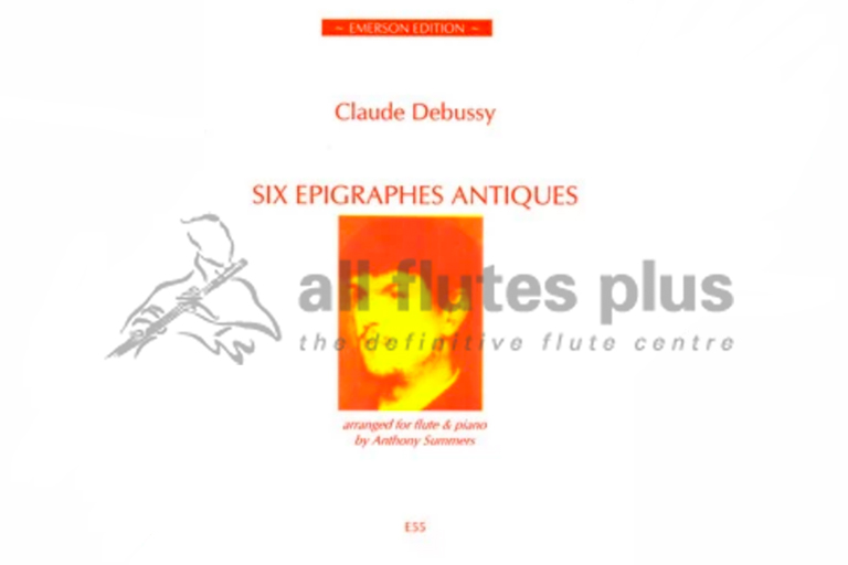 Debussy Six Epigraphes Antiques-Flute and Piano