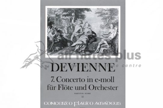 Devienne Concerto No 7 in E Minor-Flute and Piano-Amadeus