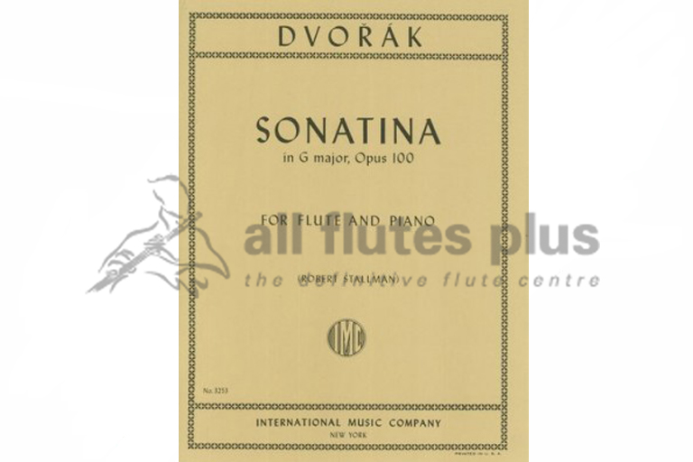 Dvorak Sonatina in G Major Opus 100-Flute & Piano