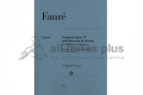 Faure Fantaisie Opus 79 and Morceau de Lecture-Flute and Piano