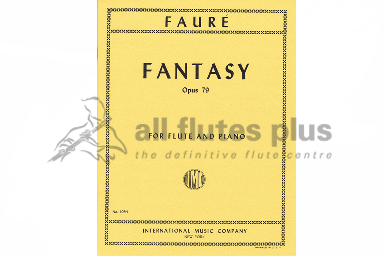 Faure Fantasy Opus 79-Flute and Piano