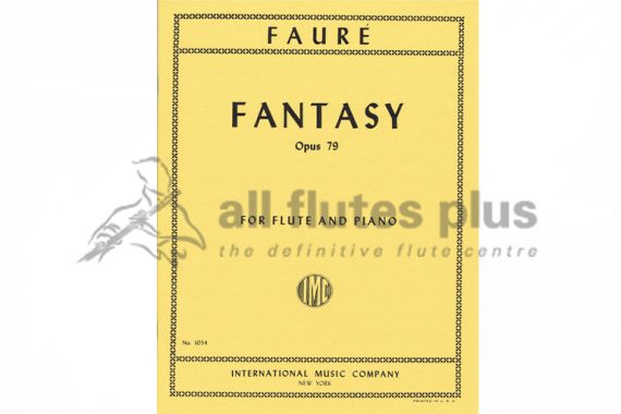 Faure Fantasy Opus 79-Flute and Piano-IMC