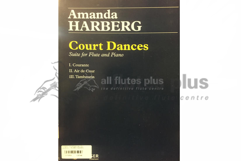 Harberg Court Dances Suite for Flute and Piano