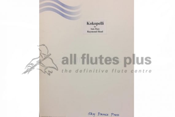 Head Kokopelli-Solo Flute-Sky Dance Press