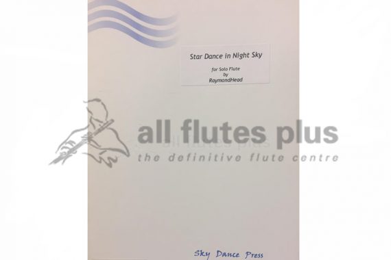 Head Star Dance in Night Sky-Solo Flute-Sky Dance Press