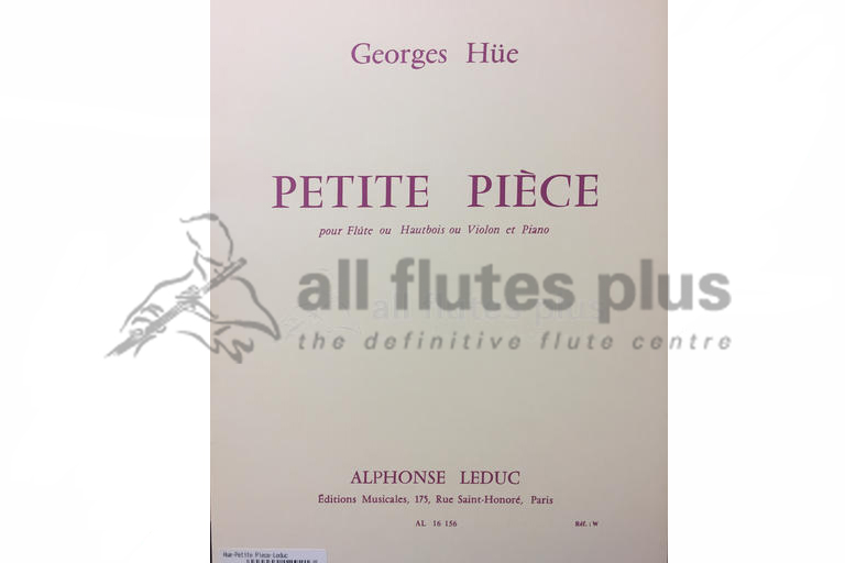 Hue Petite Piece for Flute and Piano