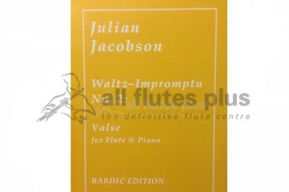 Jacobson Waltz Impromptu No 2-Flute and Piano-Bardic Edition