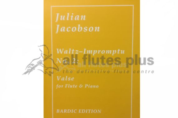 Jacobson Waltz Impromptu No 2 for Flute and Piano