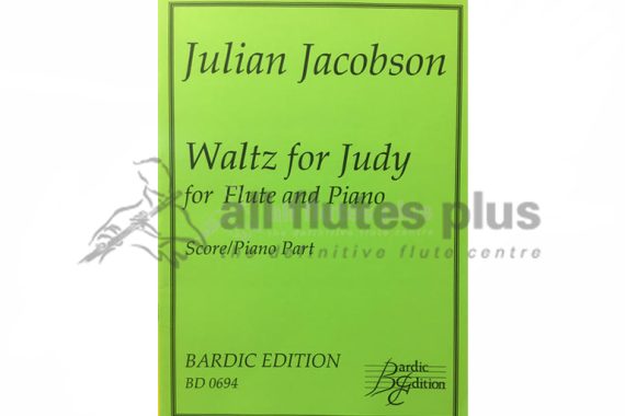 Jacobson Waltz for Judy for Flute and Piano