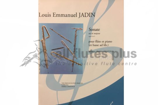 Jadin Sonata in D Major Opus X No 1 for Flute and Piano