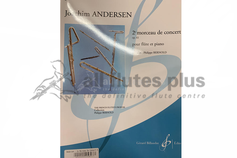 Andersen 2nd Morceau de Concert Op 61 for Flute and Piano