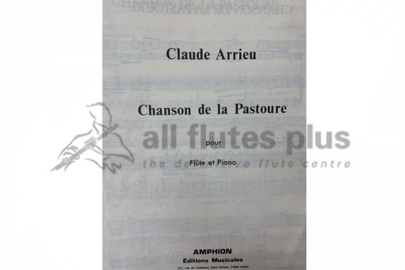 Arrieu Chanson de la Pastoure-Flute and Piano-Amphion