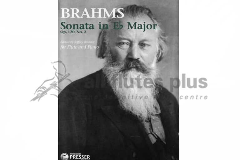 Brahms Sonata No 2 Op 120 Transcribed for Flute and Piano