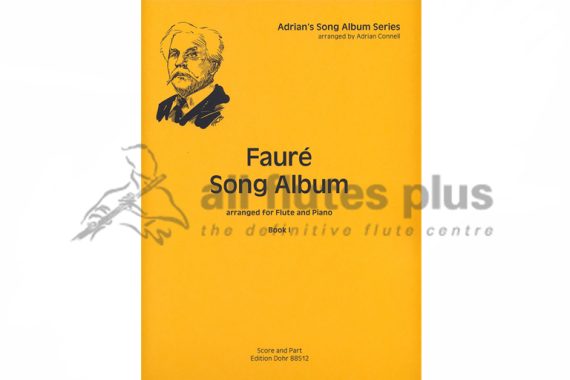 Faure Song Album Book 1 for Flute and Piano