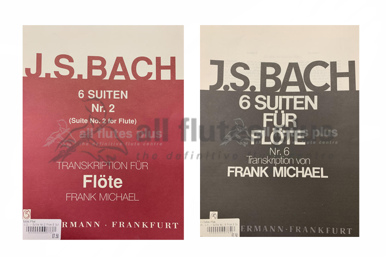 JS Bach 6 Suites for Solo Flute-Zimmermann
