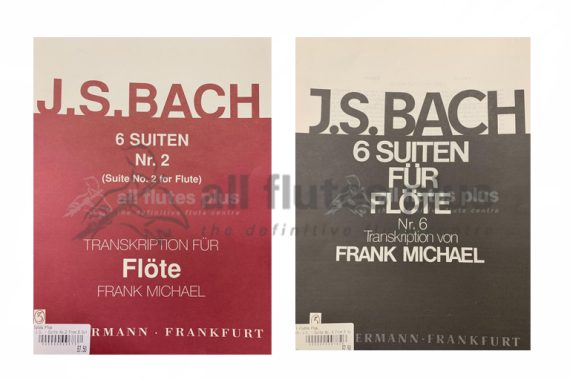JS Bach 6 Suites for Solo Flute-Zimmermann