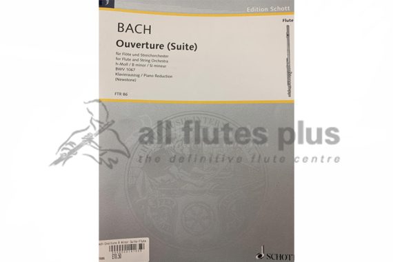 JS Bach Overture No.2 Suite in B Minor BWV1067-Flute and Piano