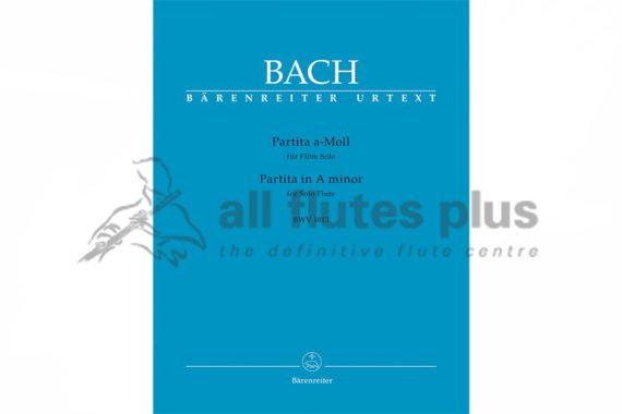 JS Bach Partita in A minor BWV 1013 for Solo Flute