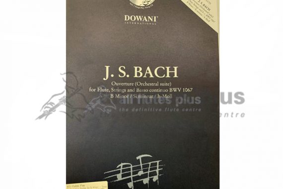JS Bach Suite in B Minor BWV 1067-Flute and CD-Dowani