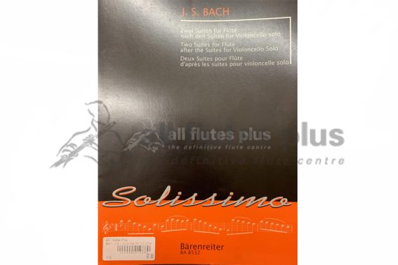 JS Bach Two Suites for Flute after the Suites for Cello Solo