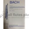 Bach Flute Solos from the Sacred and Secular Vocal Works
