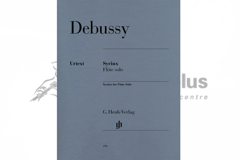 Debussy Syrinx for Solo Flute-Henle