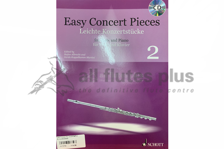 Easy Concert Pieces 2-Flute and Piano