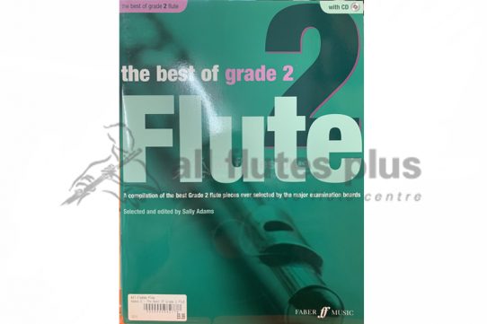 The Best of Grade 2 Flute-Flute and Piano with CD-Edited by Sally Adams-Faber Music