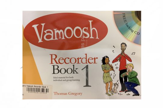 Vamoosh Recorder Book 1 with CD-Gregory