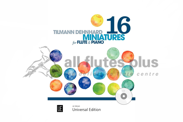 16 Miniatures for Flute and Piano by Tilmann Dehnhard