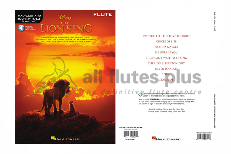 Disney The Lion King for Flute