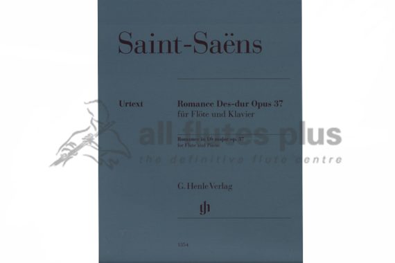Saint Saens Romance Opus 37 for Flute and Piano
