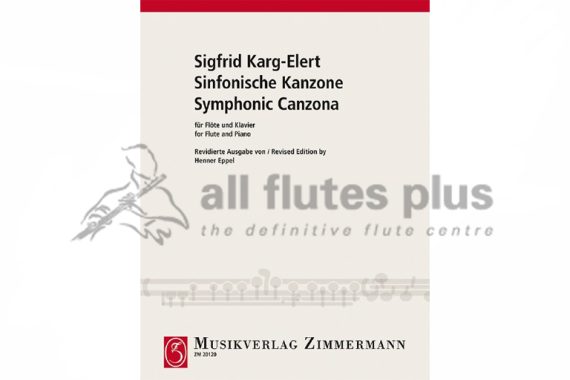 Karg Elert Symphonic Canzona-Flute and Piano