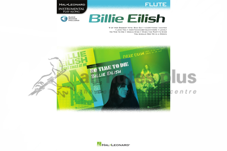 Billie Eilish for Flute-Instrumental Playalong