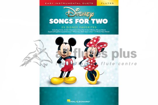 Disney Songs For Two Flutes