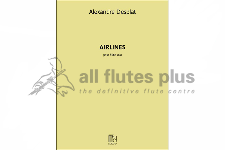 Desplat Airlines for Solo Flute