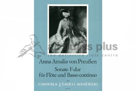 Anna Amalia von Preussen Sonata in F major for Flute & Basso Continuo