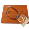 Dallaniti Tuscania Brown Treble Clef Leather Bracelet