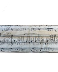 Musical Score Flute Mat