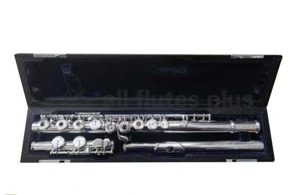 Sankyo Prima Handmade Silver Secondhand Flute-c8638