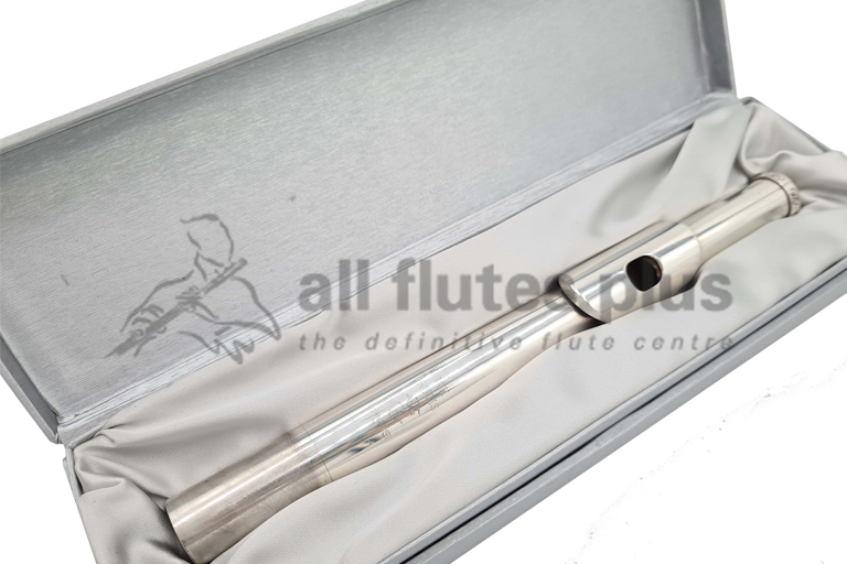Faulisi Handmade Silver Used Headjoint with 14k Riser