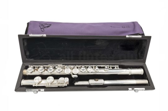 AFP-01 Silver Plated Secondhand Flute-c7669